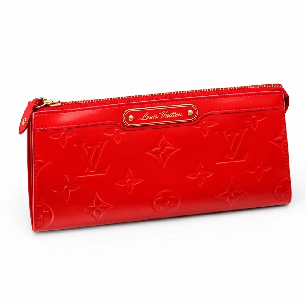 Louis Vuitton Monogram LV Vernis Canvas Trousse Cosmetic Makeup Pouch